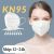 Affordable KN95 Fabric Protective Mask Ear Loop Face Masks ⚕️ – Bulk Deals Here!