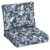 Better Homes & Gardens 42″ x 24″ Navy Floral Rectangle Outdoor 2-Piece Deep Seat Cushion