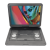 Proscan Elite 13.3″ Portable DVD Player, PEDVD1332, Black