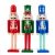 Holiday Time 3-Count Christmas Season 8-Inch Nutcracker Figurines, Various Colors