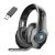 EasySMX 2.4G Wireless Gaming Headset for PS4/PS5/PC Over-Ear Gaming Headphones with 7.1 Surround Sound Deep Bass Retractable Noise Canceling Microphone RGB Automatic Gradient Lighting , Black