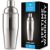 Zulay Kitchen Cocktail Shaker Stainless Steel Drink Mixer with Strainer 24 oz Silver Tumbler