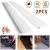 2 PCs Silicone Stove Counter Gap Cover, 21” Long Kitchen Counter Gap Filler, Long Gap Filler Seals Spills Between Counter, Stovetop, Oven, Washing Machine and Kitchen Appliances (White)