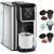 Mecity 3-in-1 Single Serve Coffee Maker and Brewer for K-Cup, Ground Coffee and Tea, Silver, 50 oz, 120V 1150W
