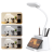 SUPTREE Led Desk Lamp with Pen and Phone Hold for an Office in Home – 3 Modes Dimable LED Table Lamp with USB Port