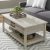 Better Homes & Gardens Modern Farmhouse Rectangle Lift Top Coffee Table, Rustic White